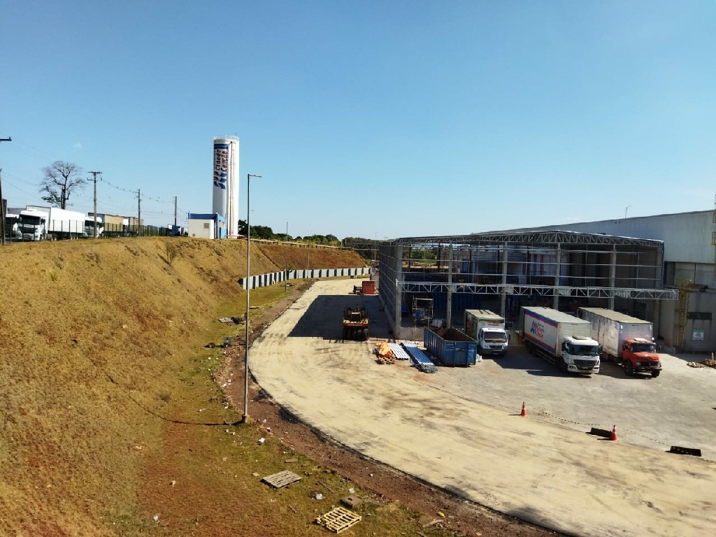 Barrac�o em estrutura pr� moldada